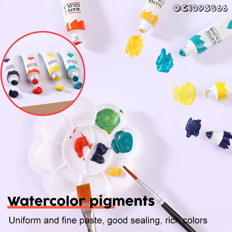 Wholesale Custom Color Pencil Crayons Watercolor Painting of Drawing Tools and Materials Montessori Educational Toys for Kids