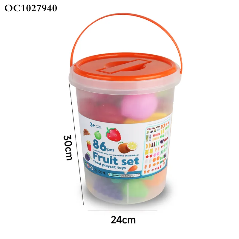 Wholesale Kids Simulation Toys Children Pretend Play Educational Mini Plastic Fruits Vegetables Toys
