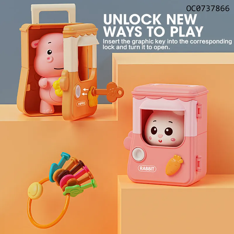 Wholesale Colored Matches Child Cognitive Animals Educational Doctor Set