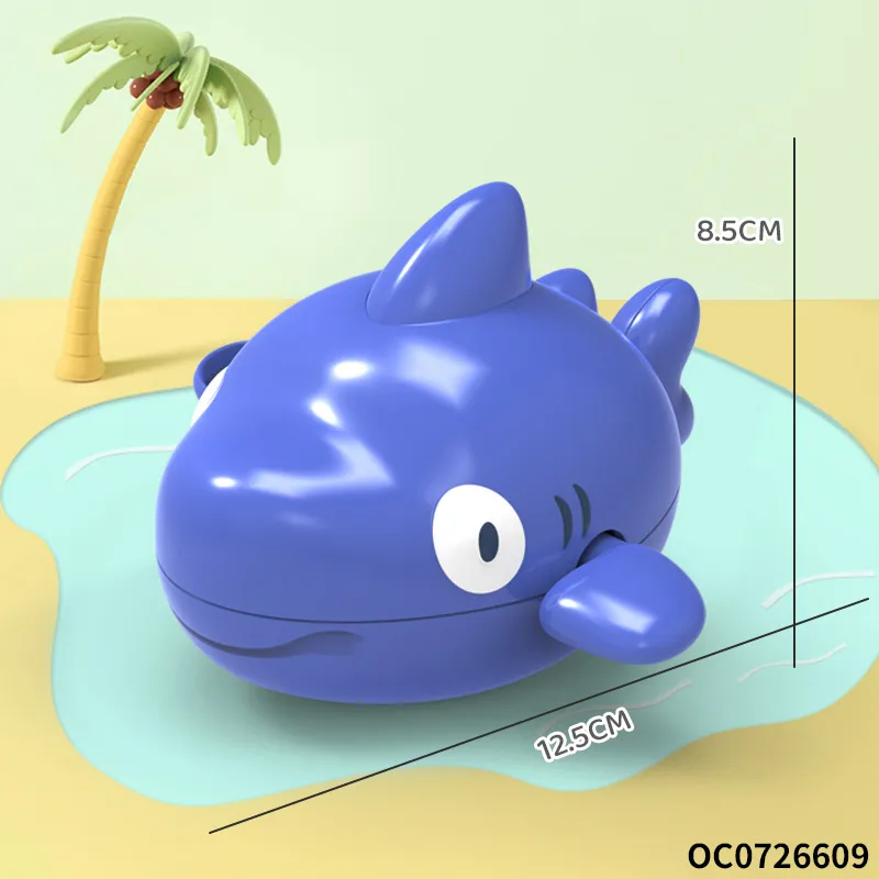 Wholesale Children Summer Plastic Whale Shark Fishing Swimming Fish Bath Floating Diving Toys for Kids