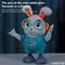 Wholesale Electric Animals Plastic Popular Dancing Rabbit Sing Baby Toys with Lights