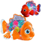 Wholesale Hot Selling Battery Operated Unique Electric Electronic Fish Toy with Light Music