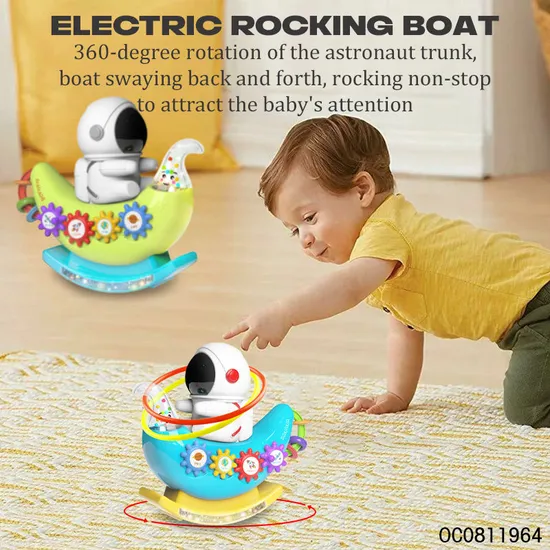 Wholesale Musical Battery Operated Electrical Animals Baby Light-up Toys