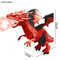 Remote Control Wholesale Plastic Sound Light RC Dinosaur Walking Emulational Model Toys for Kids
