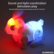 Wholesale Hot Selling Baby Flashing LED Light up Rabbit Dolls Battery Operated Animals Musical Electric Toy for Kids
