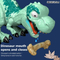 China Wholesale Promotional Bite Bone Battery Operated B O Roaring Plastic Toy Dinosaur Toy with Light Sound and Gift for Sale
