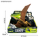 Display Box Plastic Jurassic Dinosaur Model Simulated Pterosaur Toy Flying B O Dinosaur Toy for Cognitive Education