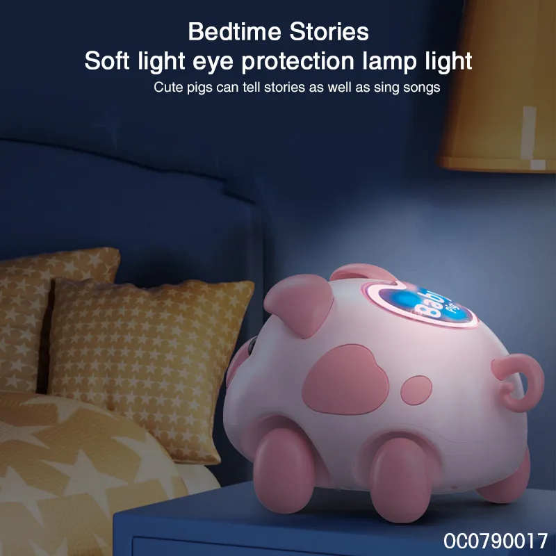 Wholesale Plastic Kids Remote Control Cartoon Cute Plastic Pig Baby Toys