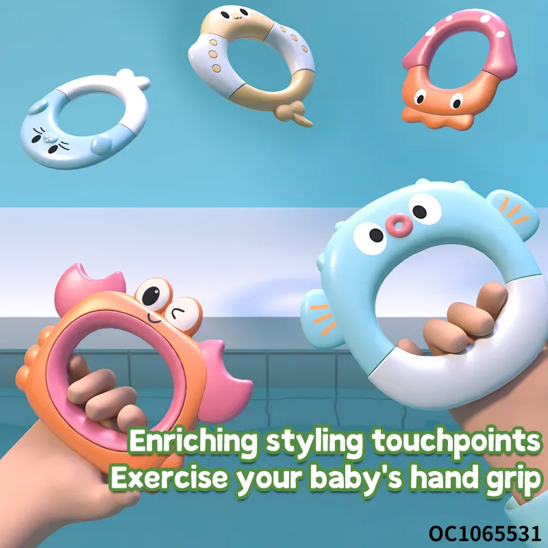 Wholesale Children Interactive Shower Bathroom Bathtub Water Spray Electric Animal Game Toy for Children