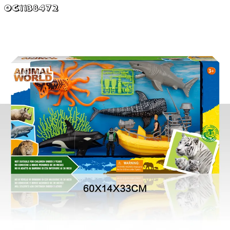 Wholesale Kids Learning Educational Hot Selling Mini Plastic Animal Toy