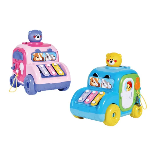 Wholesale Plastic Learning Educational Hand Eye Coordination Xylophone Percussion Musical Instrument Baby Toys