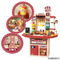 Children Pretend Play Preschool Model Home Big Supermarket Kids Cashier Game Register Toys with Goods Shelves