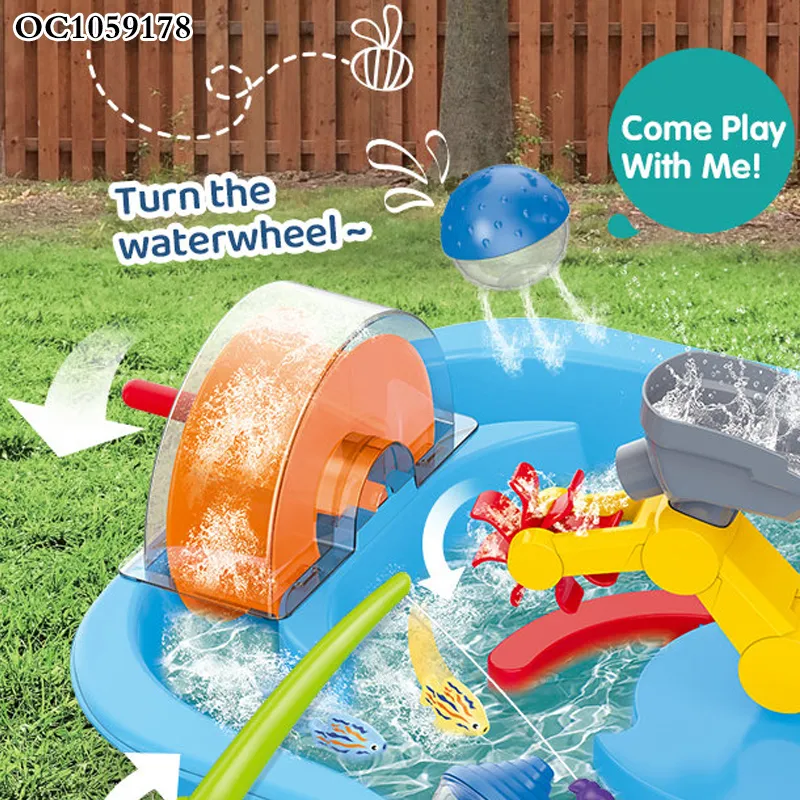 Wholesale Creative Outdoor Summer Kids Sand Beach Water Table Toy for Kids