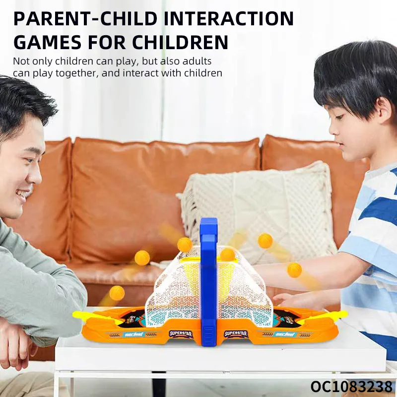 Wholesale Family Interactive Board 2 Players Fighting Fun Toy Games Basketball Ball Hoop Game for Kids