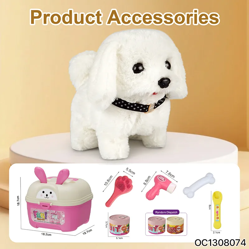 Wholesale Cartoon Dog Plush Animals Unique Branding Stuffed Animal Customized Toy for Kids