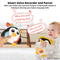 Wholesale Stuffed Infant Interactive Musical Custom Electronic Plush Sleep Penguin Stuffed Toy Doll