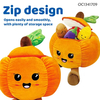 Wholesale Stuffed Fruit and Vegetable Cutting Custom Plush Cognitive Baby Educational Learning Toy