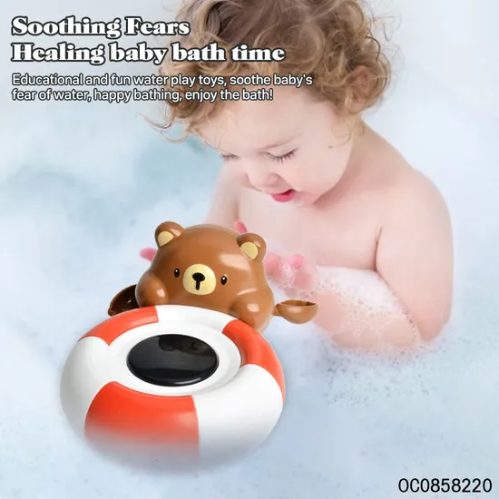 Wholesale Children Bathroom Cartoon Bear Water Baby's Baby Bath Toys