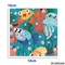 Gift Popular Kids Funny 36PCS Jigsaw Puzzle Printing Small Educational Puzzle Sea Animal Games Toy for Kids