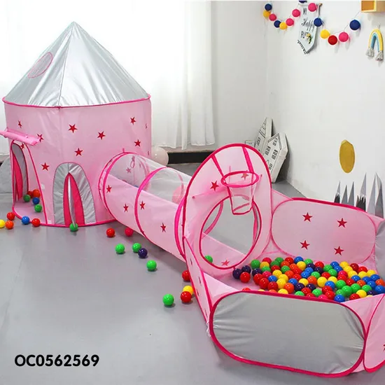 Wholesale Indoor Outdoor Funny Children's Pink Kids Play Tent House