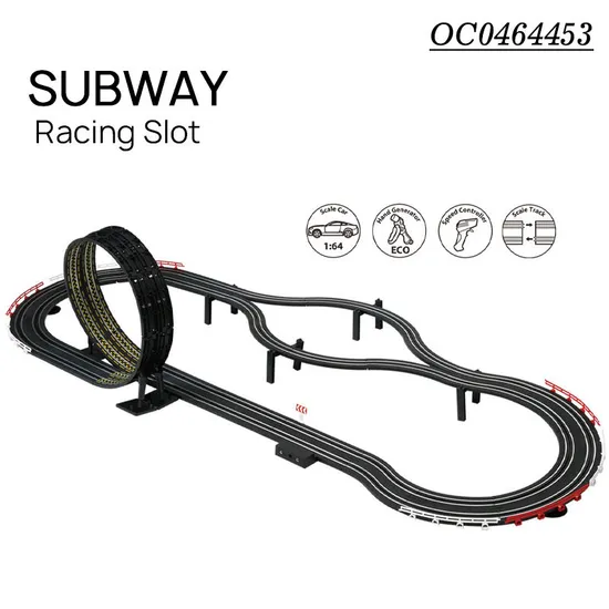 Toy Car Remote Control Racing RC Car 1: 64 Track Set Toy for Adults with Highspeed