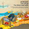 Car Parking Lot Toy Adventure Race Track Electronic Educational Kids Toy with 4PCS Mini Cars