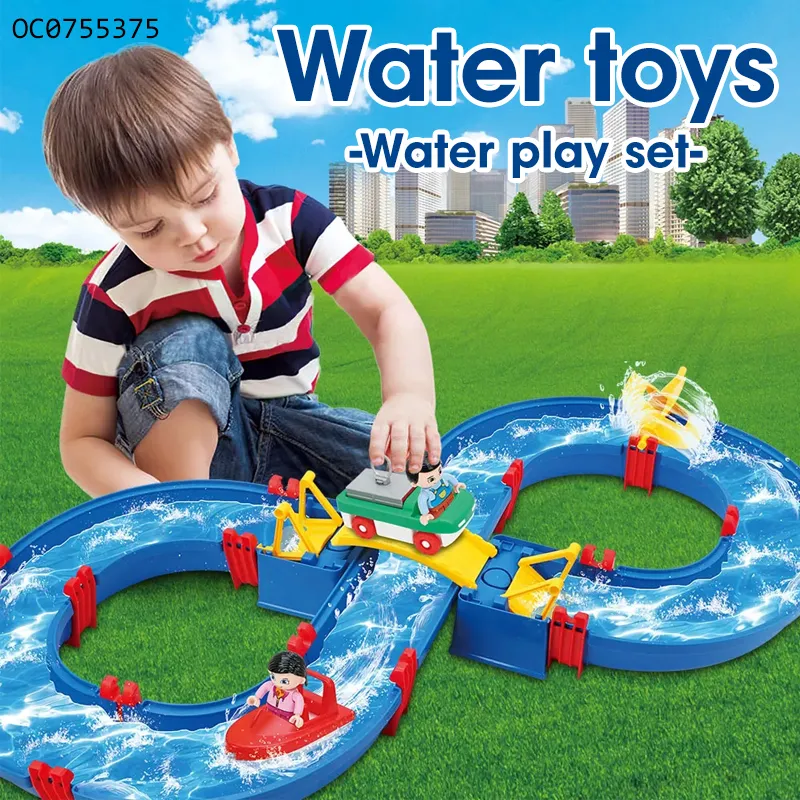 Wholesale Educational Summer 50PCS Interesting Play Water Track Park Games Toys for Children