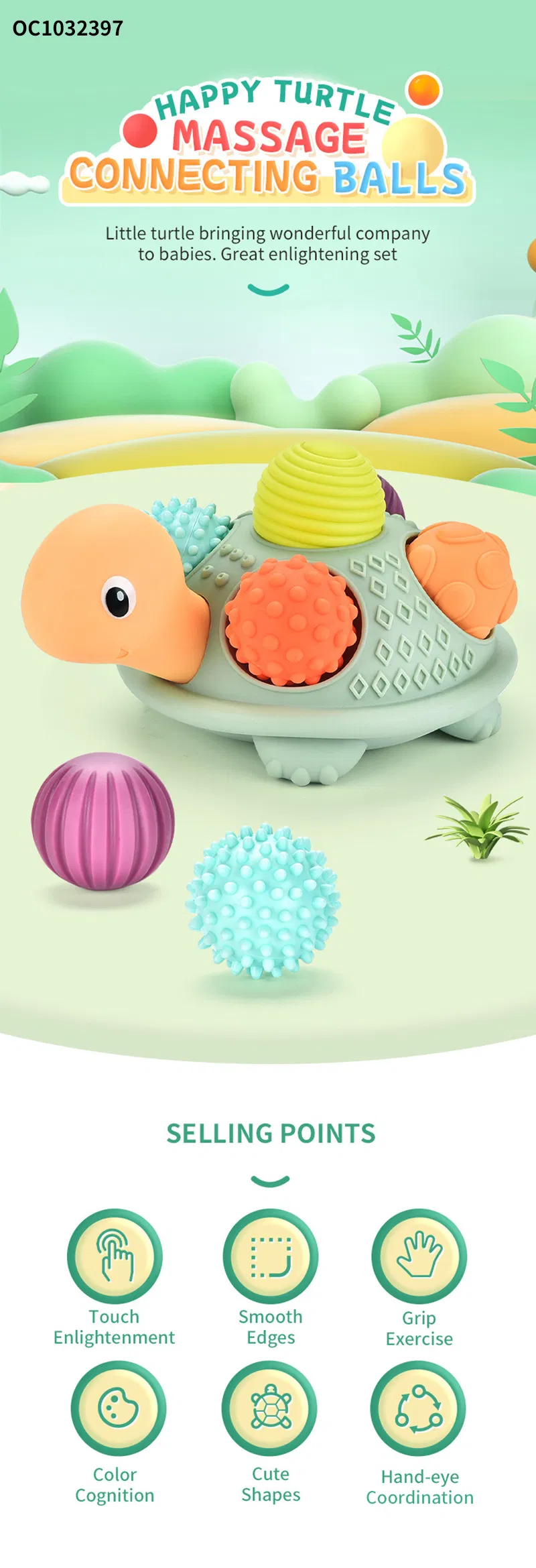 Wholesale Children Water Shower Hand Eye Soft Cube Baby Silicone Bath Toy