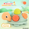 Wholesale Children Water Shower Hand Eye Soft Cube Baby Silicone Bath Toy