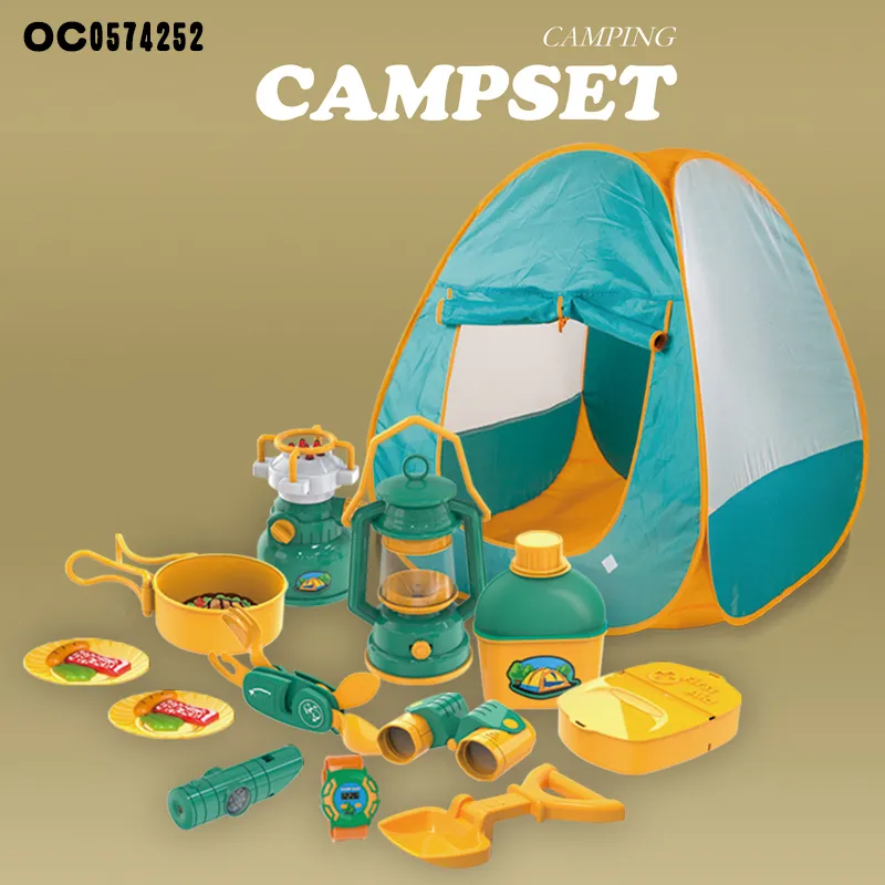 Wholesale Funny Outdoor Camping Game Folding Toys Kit Play Tent