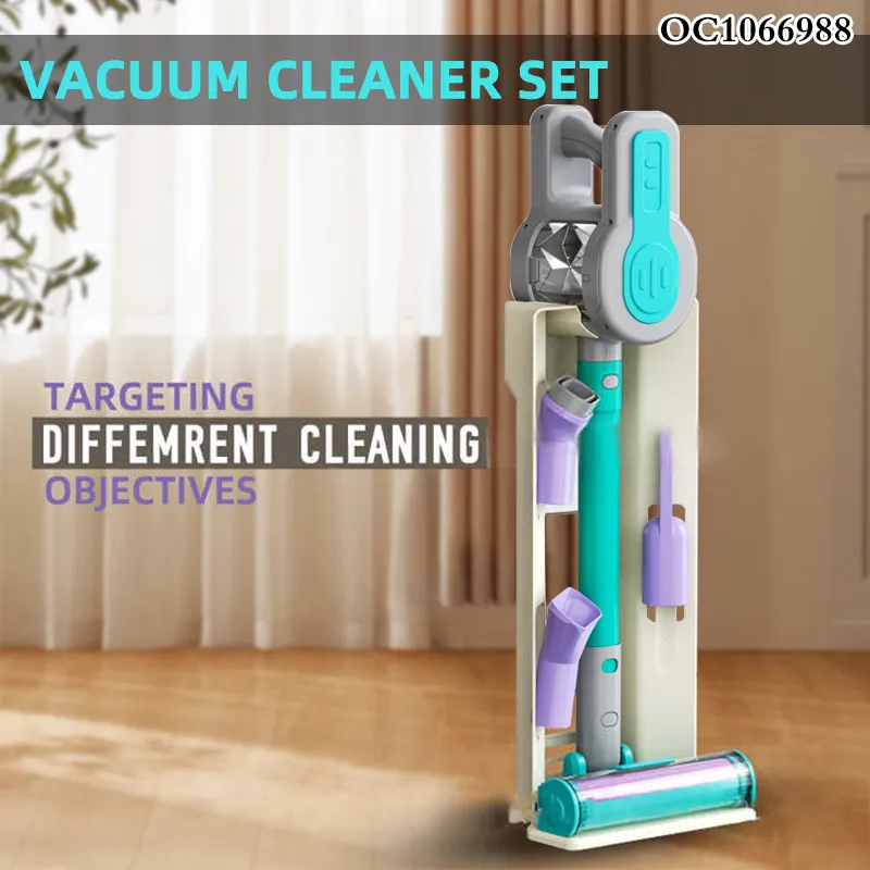 Wholesale Educational Plastic Pretend Play Home Cleaning Household Electric Cleaner Toy for Kids