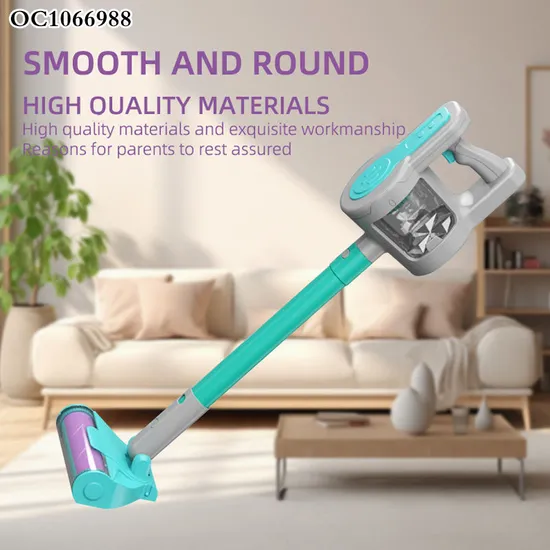 Wholesale Educational Plastic Pretend Play Home Cleaning Household Electric Cleaner Toy for Kids