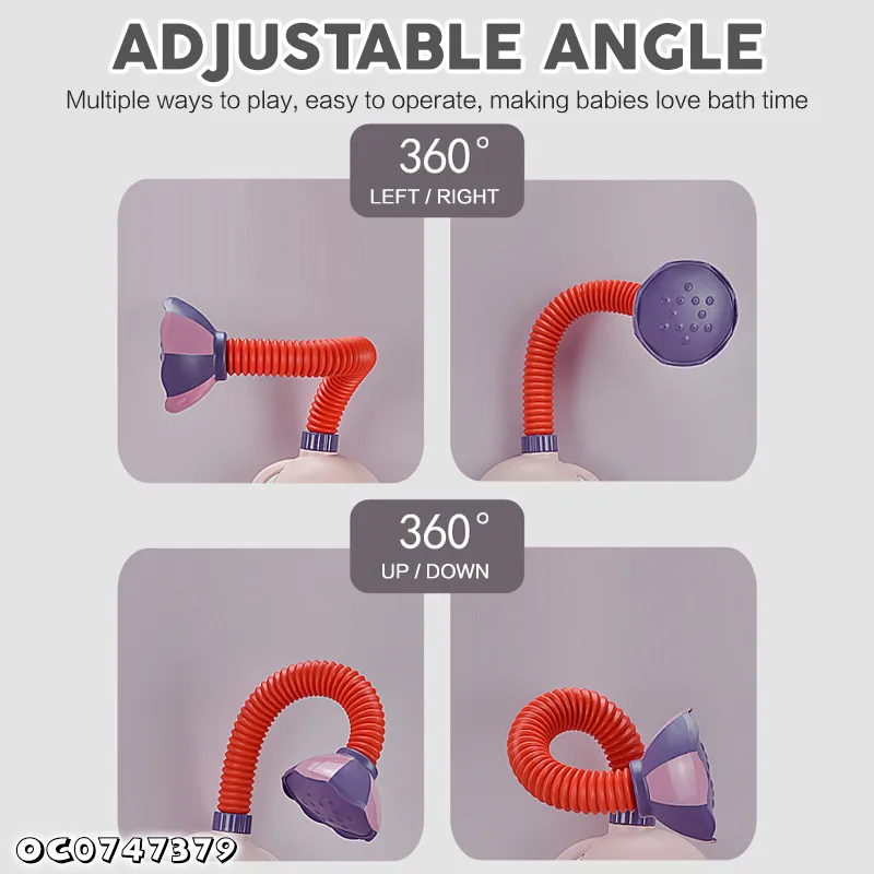 Wholesale Water Electric Shower Baby Shower Elephant Bath Flower Sprinkler Water Toys for Children