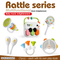 Plastic Electric Simulation Driving Plastic Baby Steering Wheel Board Montessori Board Game Toys