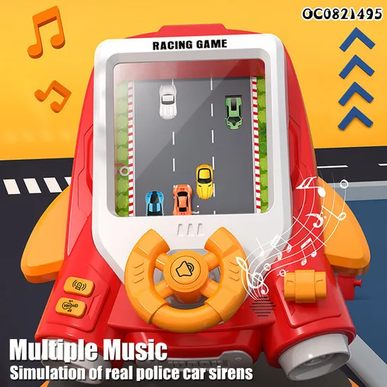 Funny Custom Family Family Car Racing Machine Steering Wheel Board Game for Kids Boys