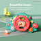 Children Interactive Plastic Education Electric Plastic Racing Adventure Steering Wheel Toys for Children
