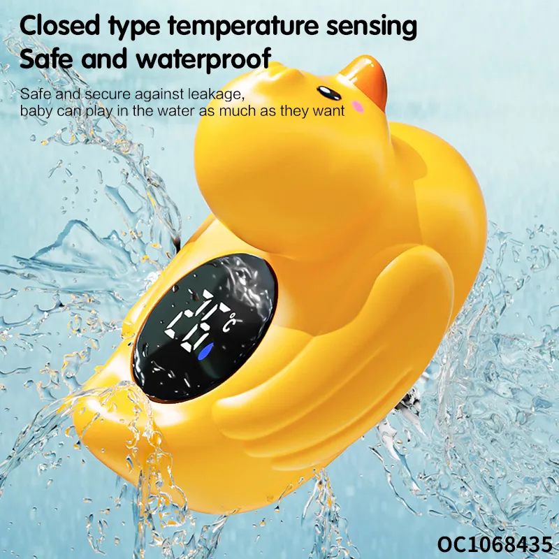 Wholesale Electric Battery Operated Cartoon Baby Products Floating Bath Water Duck