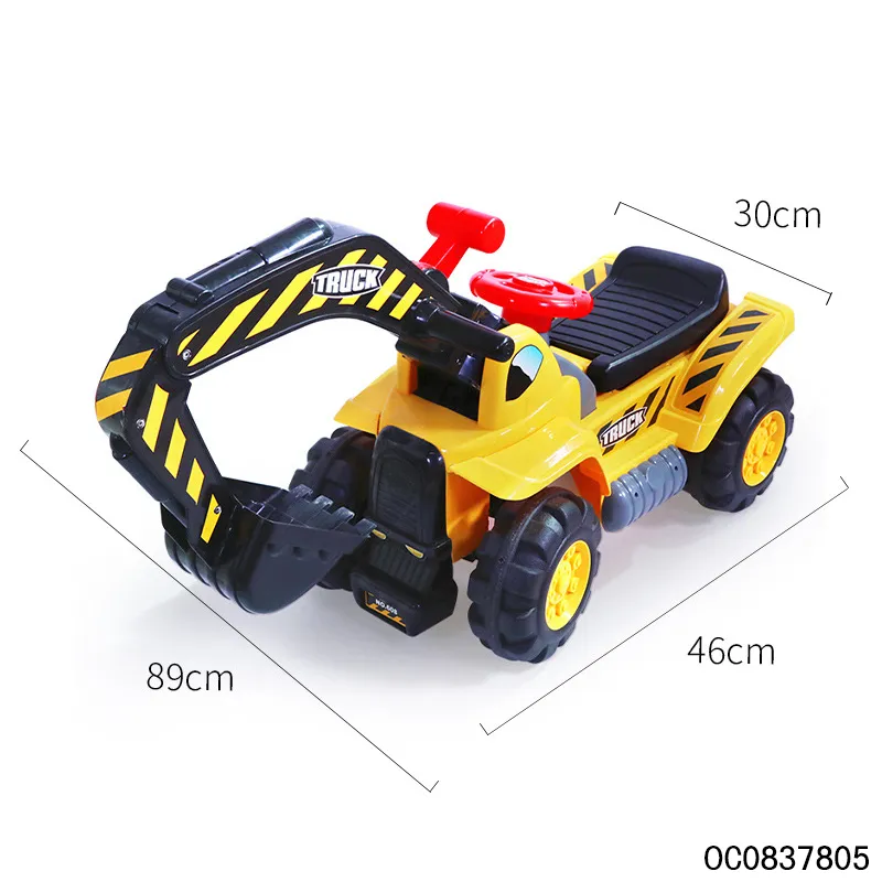 Wholesale Children Mini Small Excavator Sliding Ride on Kids Toys Balance Car