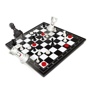 Wholesale Kids International Foldable Children's Plastic Classic Chess Board Game