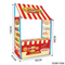Wholesale Family Role Play Fast Food Shop Design Indoor Play Tent for Children Kids