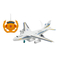 Wholesale Small Plastic Airplane Remote Control RC Helicopter Plane with Light