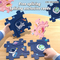 Educational DIY Assembling Electric Slot Train Toys Puzzle Jigsaw Rail Car Toy 4 Theme Kids Puzzle Racer Track Set Toy