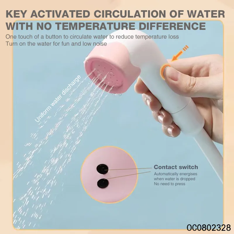 Wholesale Children Bathroom Shower Elephant Flower Sprinkling Baby Bath Spray Water Toys