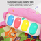Baby Toy Keyboard Rattle Safe Foldable Training Sensory Crawling Baby Activity Music Play Mat