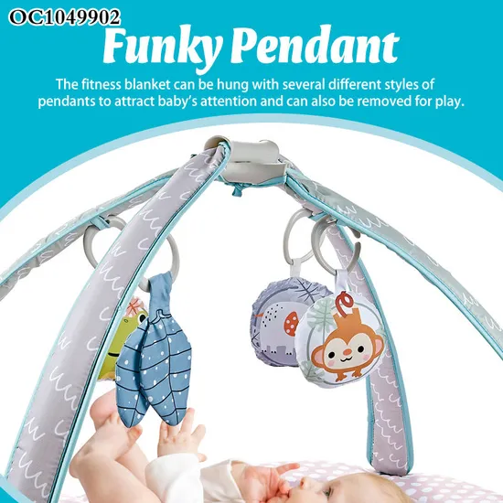 Hot Selling Safety Newborn Mat Best Training Activity Indoor Soft Play Gym Flooring Play Mat Cotton Custom Play Mat