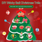 DIY Christmas Tree Toddlers Safe Decoration Throwing Dartboard for Indoor Sport Games