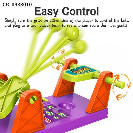2 Players Ball Shooting Machine Volleyballboard Interactive Games for Kids Children