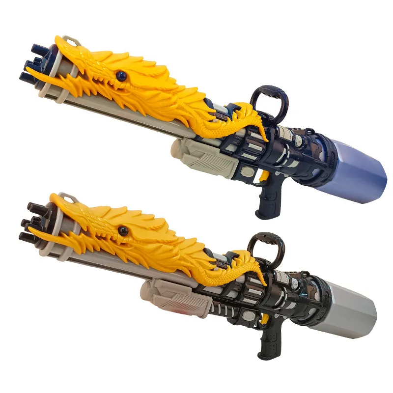 Water Park Shooting Games High Power Long Range Plastic Factory Kids Toy Wholesale High Pressure Water Gun for Children
