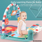 Hot Selling Safe Padded Keyboard New Born Baby Gym Play Mat for Floor with Musical Piano Playmat