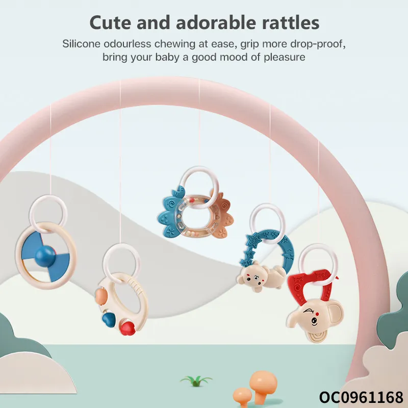 Hot Selling Foldable New Born Baby Toy Musical Pedal Piano Floor Exeecise Baby Crawling Activity Gym Play Mat
